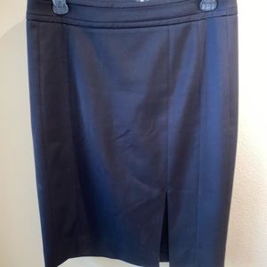 White House Black Market Thigh Slit Pencil Skirt